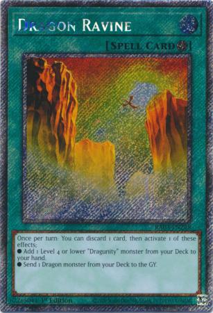 Dragon Ravine - RA03-EN248 - Platinum Secret Rare 1st Edition