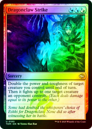 Dragonclaw Strike - 0180 - Foil