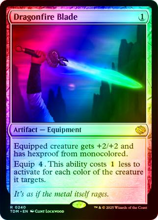 Dragonfire Blade - 0240 - Foil