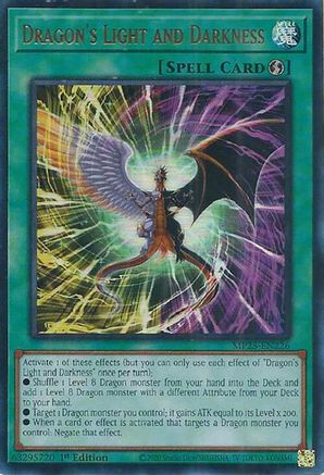 Dragon's Light and Darkness (MP25-EN226) - 2025 Mega-Pack Ultra Rare 1st Edition