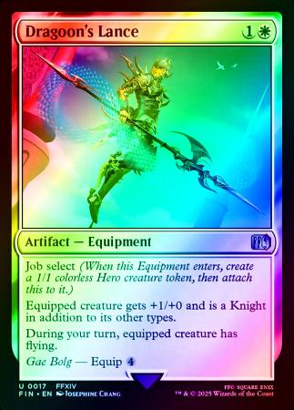 Dragoon's Lance - 0017 - Foil