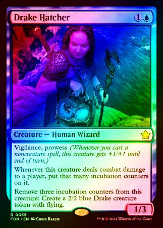 Drake Hatcher - 0035 - Foil