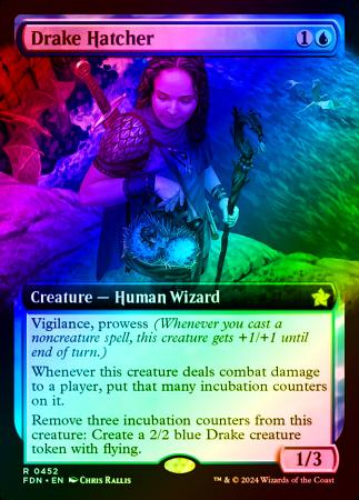 Drake Hatcher (Extended Art) - 0452 - Foil