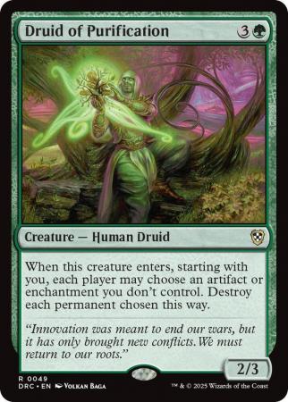 Druid of Purification - 0049