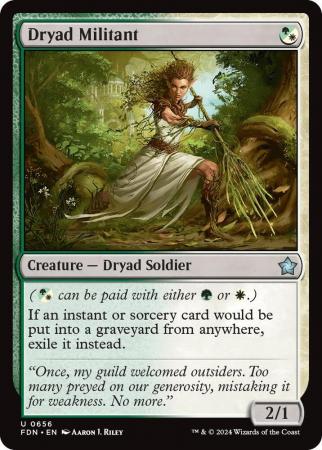 Dryad Militant - 0656
