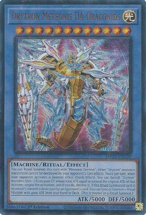 Drytron Meteonis DA Draconids (MP25-EN220) - 2025 Mega-Pack Ultra Rare 1st Edition