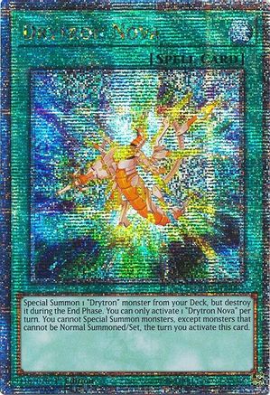 Drytron Nova (Quarter Century Secret Rare) (RA04-EN097) - Quarter Century Stampede Quarter Century Secret Rare 1st Edition