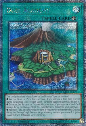 Duel Academy (card) (Quarter Century Secret Rare) (RA03-EN275) - Quarter Century Bonanza Quarter Century Secret Rare 1st Edition