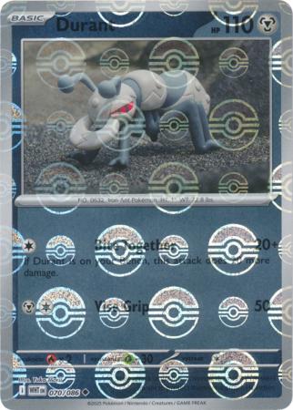 Durant (Poke Ball Pattern) - 070/086 - Uncommon Reverse Holo