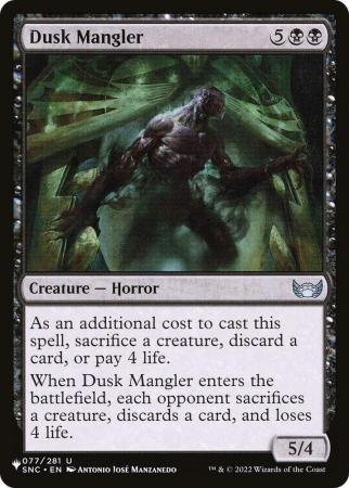 Dusk Mangler - 077