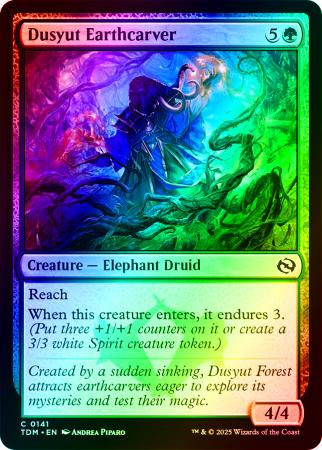 Dusyut Earthcarver - 0141 - Foil