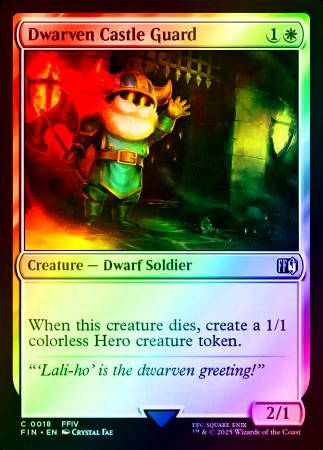 Dwarven Castle Guard - 0018 - Foil
