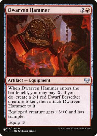 Dwarven Hammer - 133