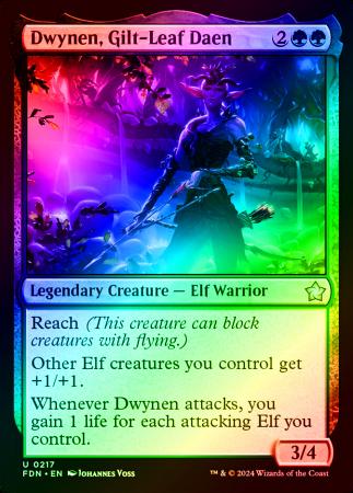 Dwynen, Gilt-Leaf Daen - 0217 - Foil