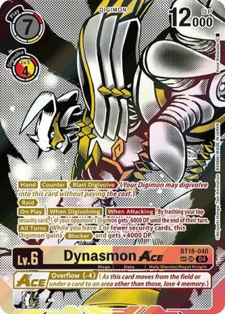 Dynasmon ACE (Textured) - BT18-040 SR - Special Rare