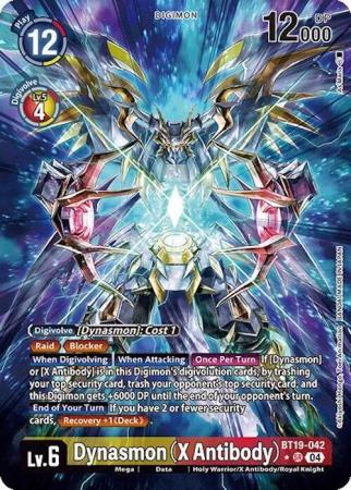 Dynasmon (X Antibody) (Alternate Art) - BT19-042 SR - Super Rare