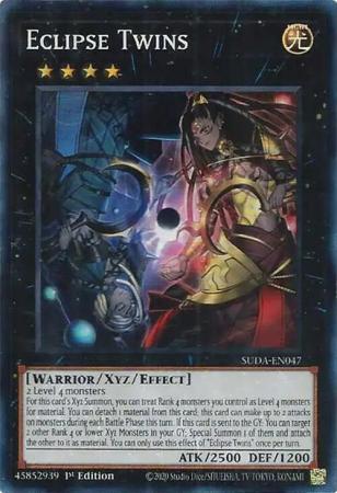 Eclipse Twins (SUDA-EN047) - Supreme Darkness Super Rare 1st Edition