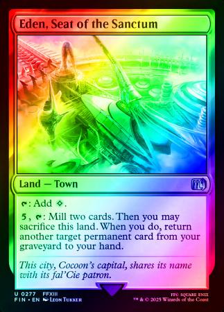 Eden, Seat of the Sanctum - 0277 - Foil