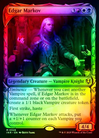 Edgar Markov (Showcase) - 0328 - Foil