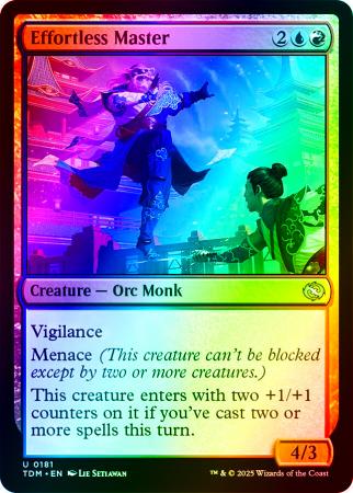 Effortless Master - 0181 - Foil