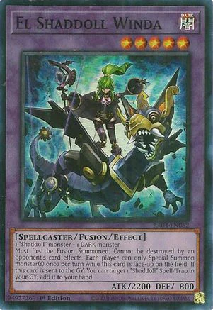 El Shaddoll Winda (RA04-EN052) - Quarter Century Stampede Super Rare 1st Edition