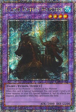 Elder Entity Norden (Quarter Century Secret Rare) (RA04-EN226) - Quarter Century Stampede Quarter Century Secret Rare 1st Edition