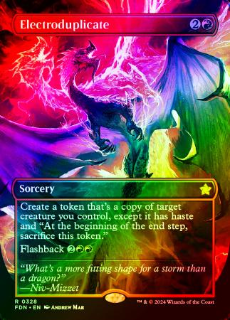Electroduplicate (Borderless) - 0328 - Foil