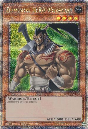 Elemental HERO Wildheart (Quarter Century Secret Rare) (RA03-EN157) - Quarter Century Bonanza Quarter Century Secret Rare 1st Edition