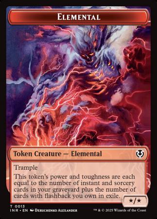 Elemental // Human (0014) Double-Sided Token - 13 // 14