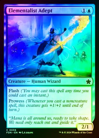 Elementalist Adept - 0036 - Foil