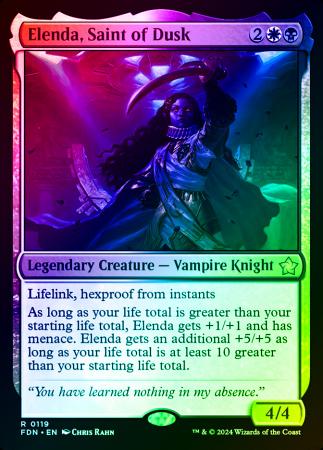 Elenda, Saint of Dusk - 0119 - Foil