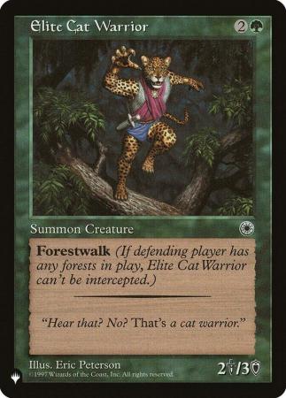 Elite Cat Warrior (Flavor Text) - 163