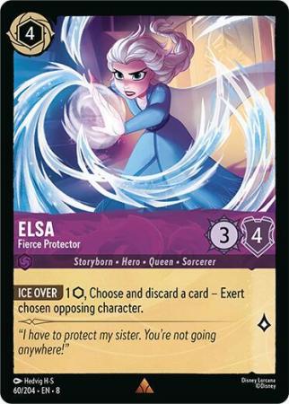 Elsa - Fierce Protector - 060/204 - Rare