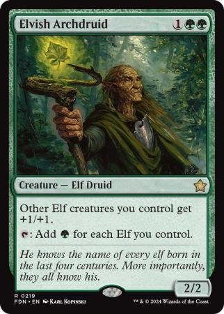 Elvish Archdruid - 0219