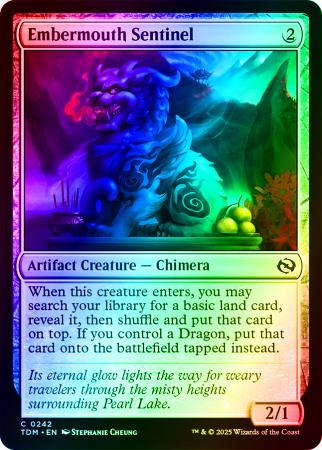 Embermouth Sentinel - 0242 - Foil