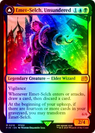 Emet-Selch, Unsundered - 0218 - Foil