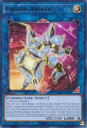 Encode Talker (CRBR-EN058) - Crossover Breakers Rare 1st Edition
