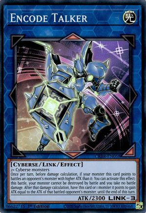 Encode Talker (SR) (CRBR-EN058) - Crossover Breakers Super Rare 1st Edition