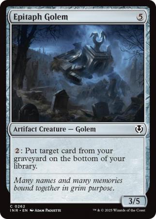 Epitaph Golem - 0262