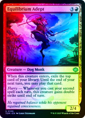 Equilibrium Adept - 0106 - Foil