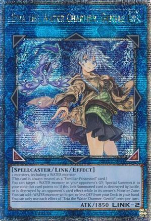 Eria the Water Charmer, Gentle (Quarter Century Secret Rare) (RA03-EN047) - Quarter Century Bonanza Quarter Century Secret Rare 1st Edition