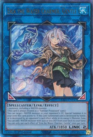 Eria the Water Charmer, Gentle (PUR) (RA03-EN047) - Quarter Century Bonanza Prismatic Ultimate Rare 1st Edition