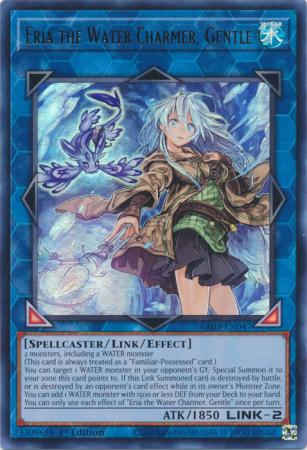 Eria the Water Charmer, Gentle (UR) (RA03-EN047) - Quarter Century Bonanza Ultra Rare 1st Edition