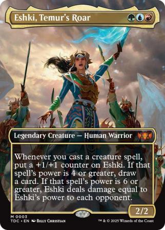 Eshki, Temur's Roar (Borderless) - 0003