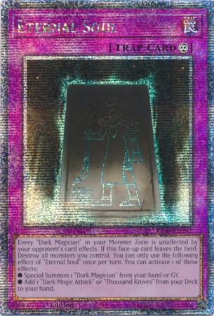 Eternal Soul (Quarter Century Secret Rare) (RA04-EN247) - Quarter Century Stampede Quarter Century Secret Rare 1st Edition