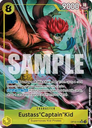 Eustass"Captain"Kid (Parallel) - OP10-112 - Super Rare Foil