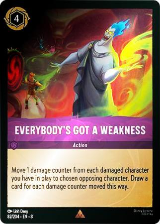 Everybody's Got A Weakness - 082/204 - Rare Cold Foil