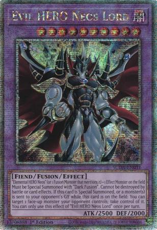 Evil HERO Neos Lord (Quarter Century Secret Rare) (SUDA-EN031) - Supreme Darkness Quarter Century Secret Rare 1st Edition