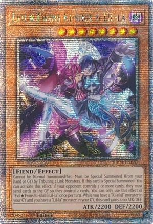 Evil Twins Ki-sikil & Lil-la (Quarter Century Secret Rare) (RA04-EN037) - Quarter Century Stampede Quarter Century Secret Rare 1st Edition
