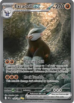 Excadrill ex - 171/086 - Special Illustration Rare